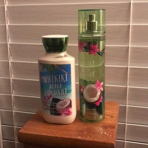 BBW Waikiki Beach Coconut 🥥 body lotion & mist
